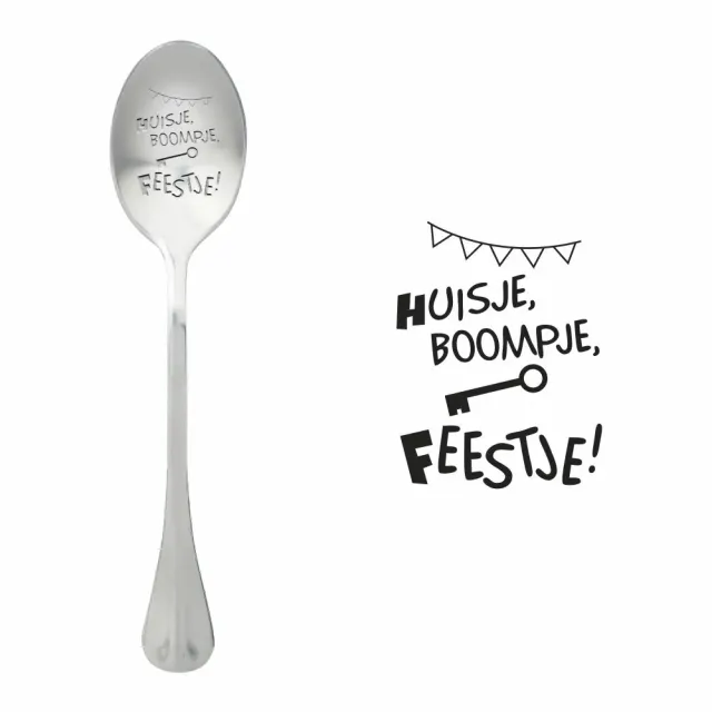 Sartons Huisje Boompje Feestje thee feestelijk