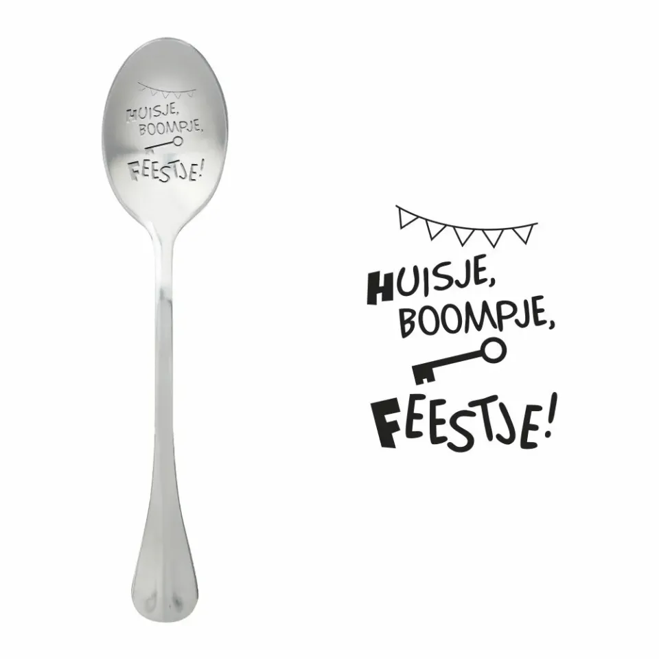 Sartons Huisje Boompje Feestje thee feestelijk