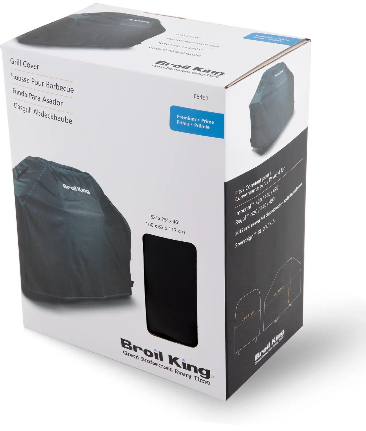 Broil King Premium 63 inch barbecuehoes waterbestendig
