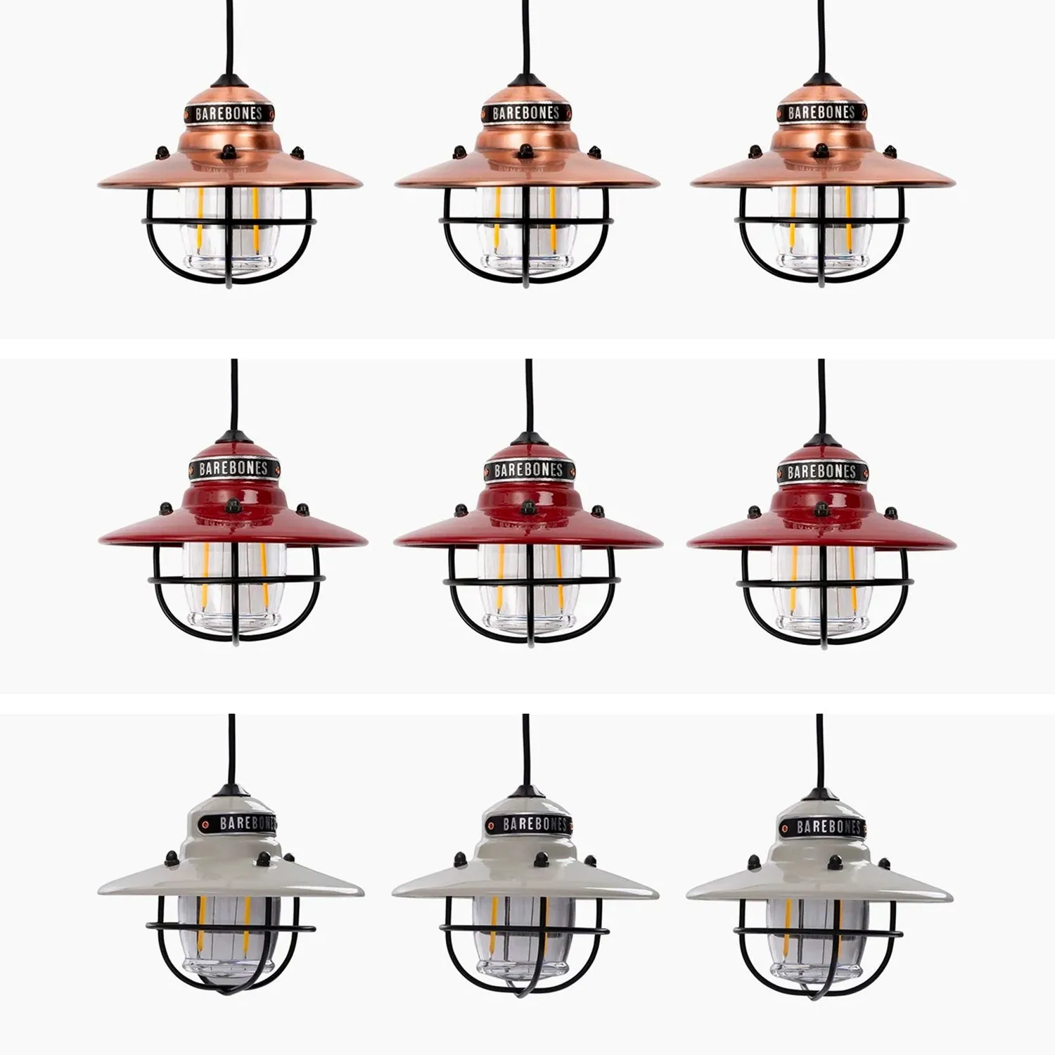 Bare Bones Living Edison Pendant lichtsnoer led usb buiten
