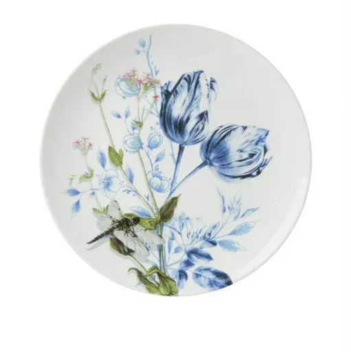 Sartons DelftsBlauw Libelle wandbord porselein