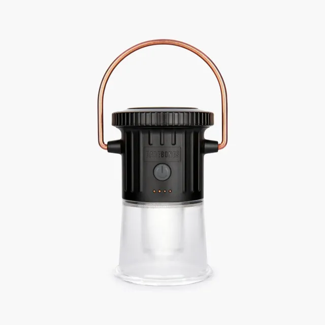 Bare Bones Living Hoodoo Light lantaarn zwart dimbaar