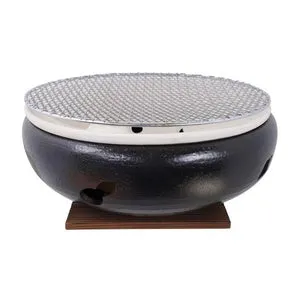 Konro Round Japanese BBQ Large 30 cm grill diatomeeën