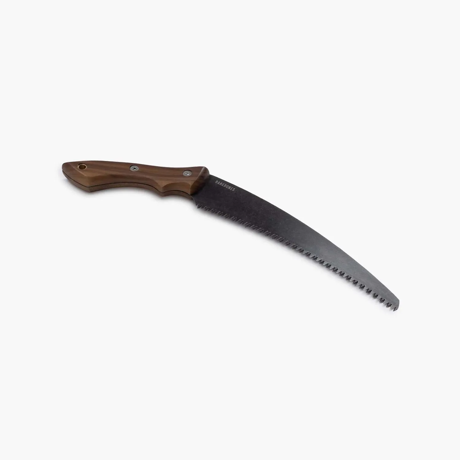 Bare Bones Living Timber Saw takkenzaag walnoothout met hoes