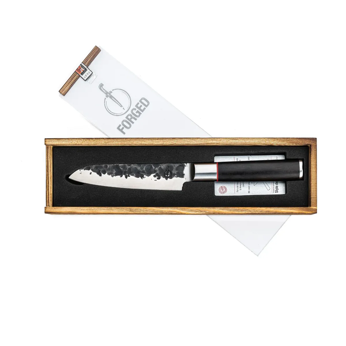 Sartons Sebra Forged Santokumes 14 cm gesmeed