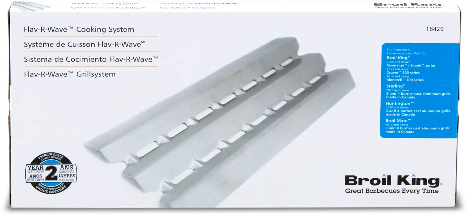 Broil King Flav-R-Wave Signet Sovereign warmteplaat rvs