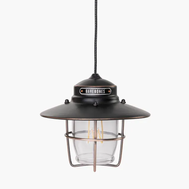 Bare Bones Living Outpost hanglamp antique bronze USB-C