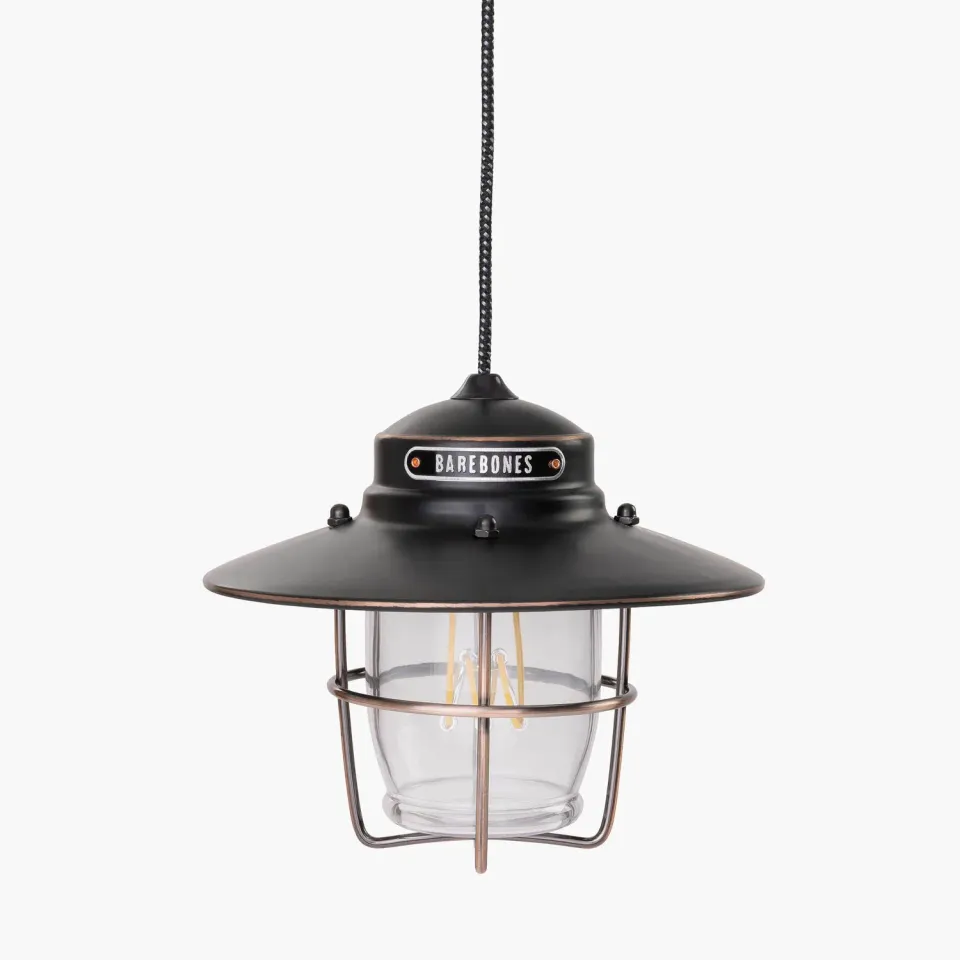 Bare Bones Living Outpost hanglamp antique bronze USB-C