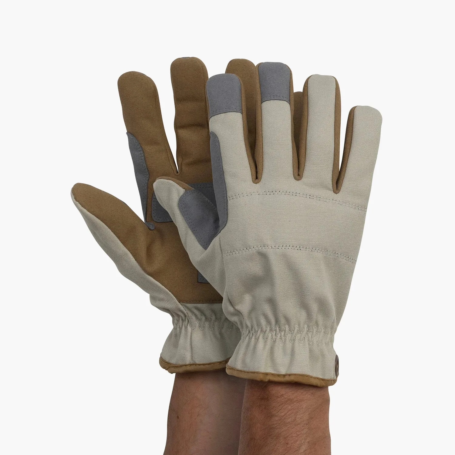 Bare Bones Living Leepa tuinhandschoenen Stone vegan leer