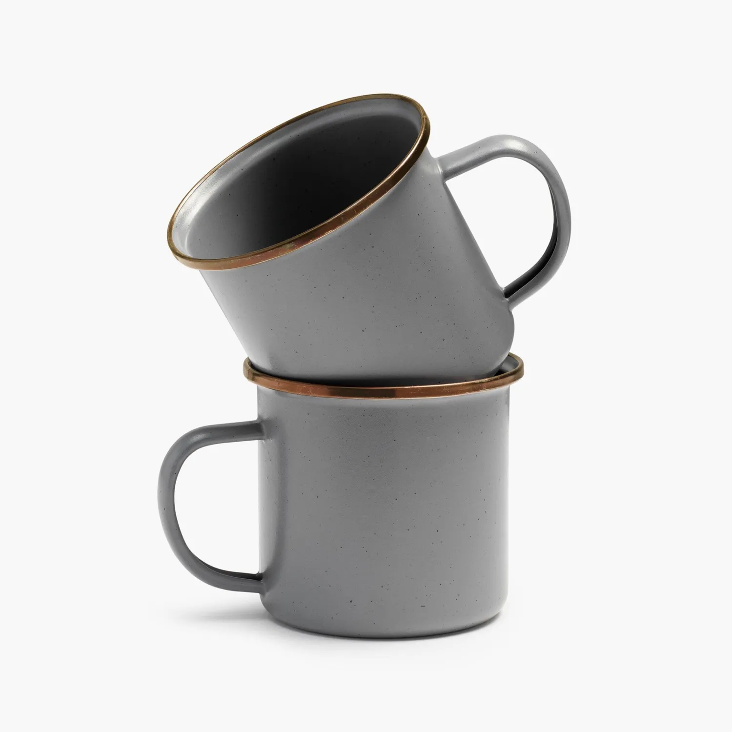 Bare Bones Enamelware Dining Servies Slate Gray emaille