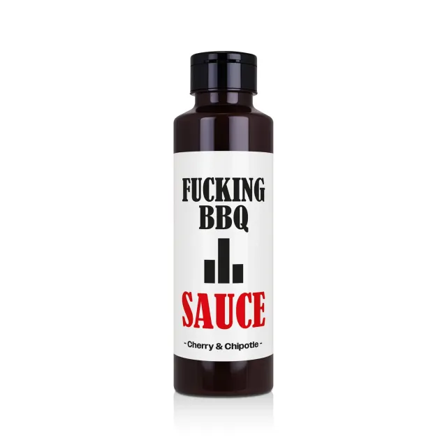 Sartons Fucking BBQ saus chipotle 360 gr pittig zoet