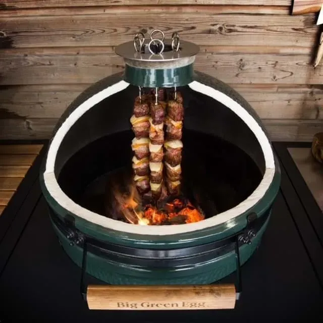 LetzQ Tandoor Ring BBQ accessoire kamado klei-effect