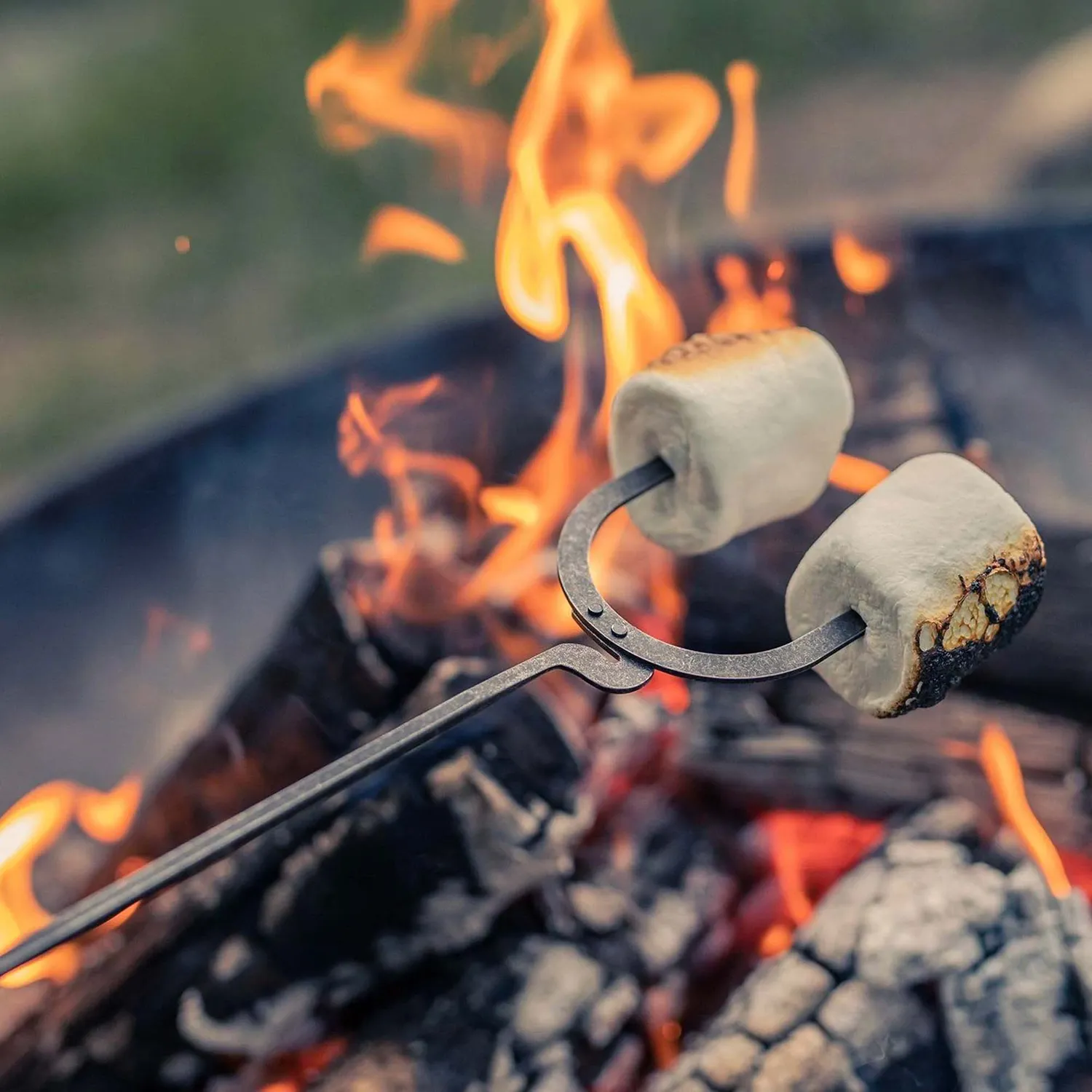 Bare Bones Cowboy Grill Roasting Sticks braadspies set van 2