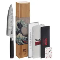Konro Kotai Gyuto 20cm koksmes gehamerd staal