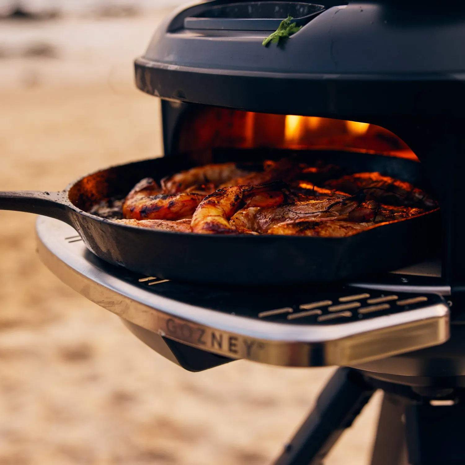 Gozney Tread Mantel pizzawerkblad RVS met coating