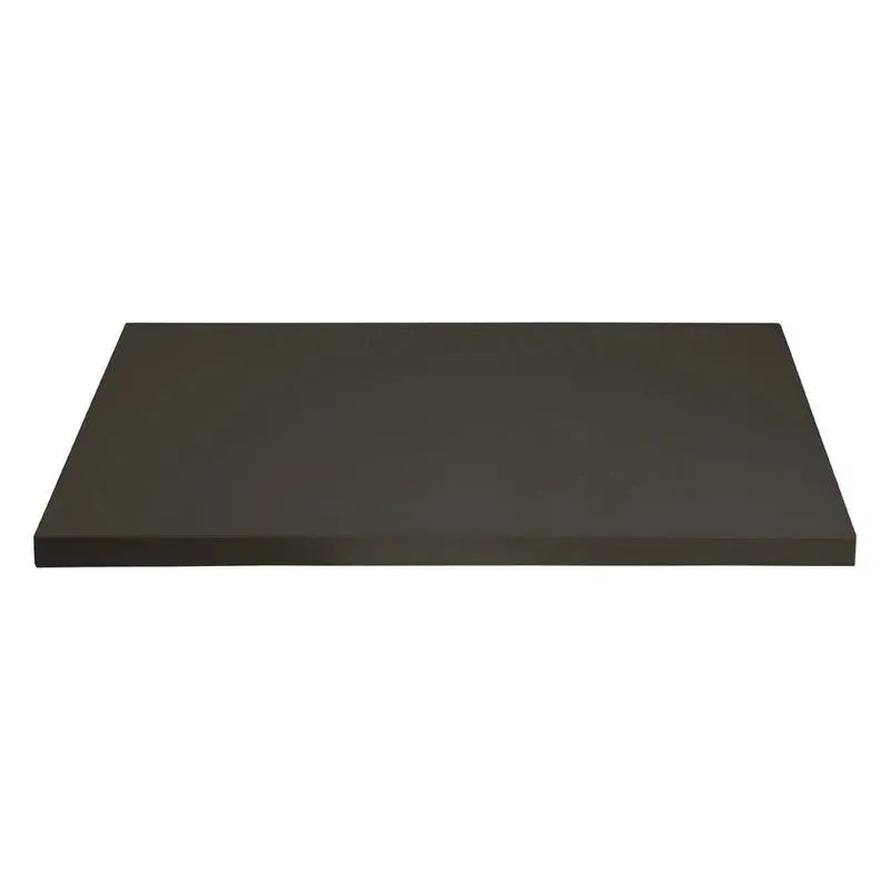 Konro K1 snijplank zwart 50x25cm mesvriendelijk