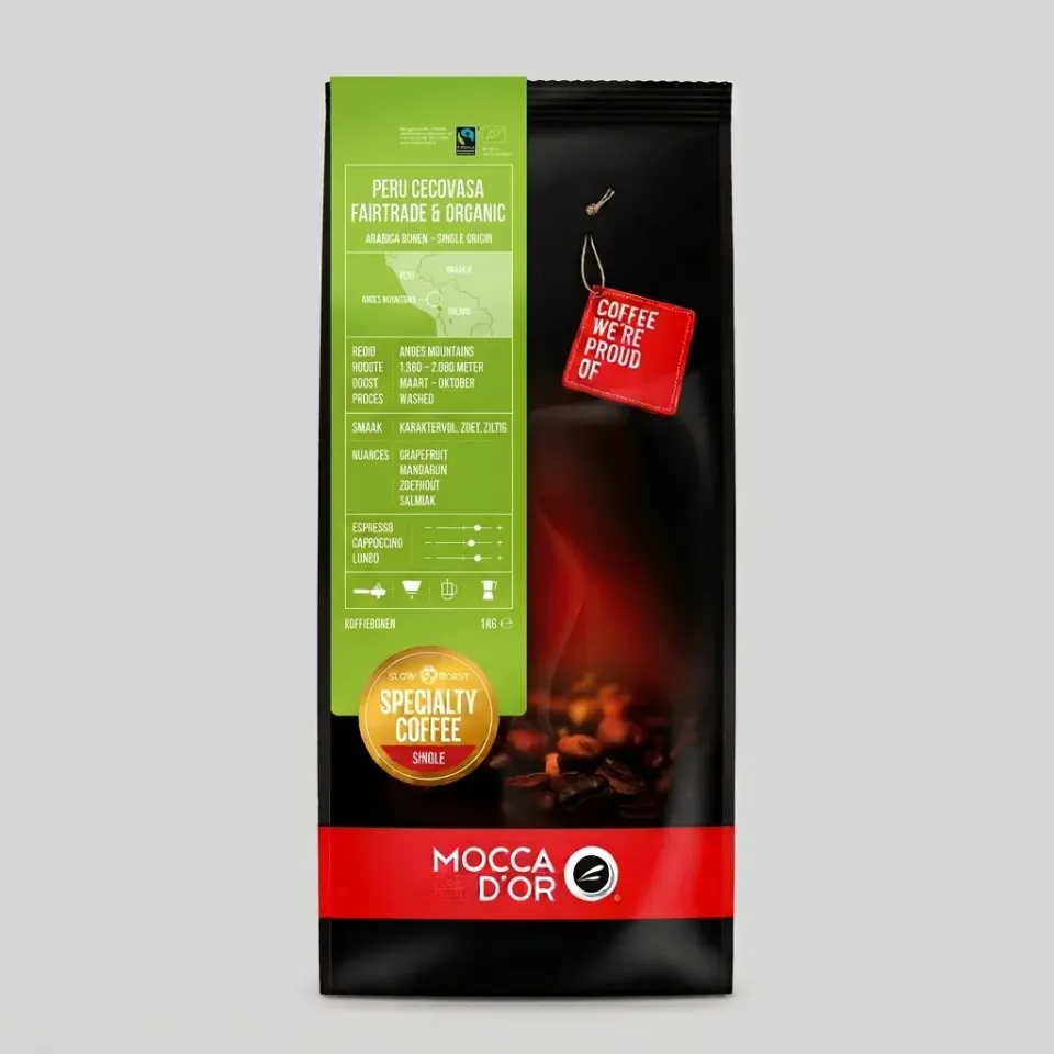 Sartons Peru Cecovasa BIO koffie bio