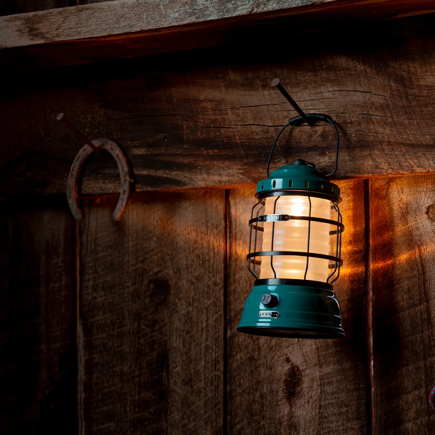 Bare Bones Forest Lantern LED-lantaarn oplaadbaar staal