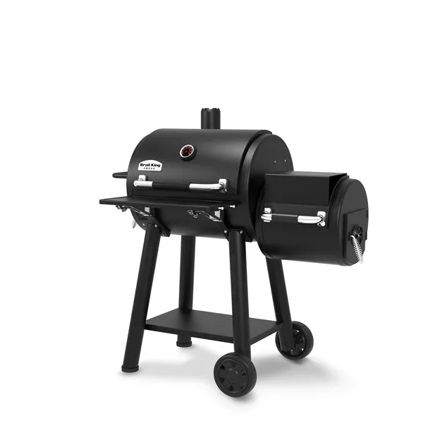 Broil King Regal 400 houtskoolbarbecue offset 500 sq in
