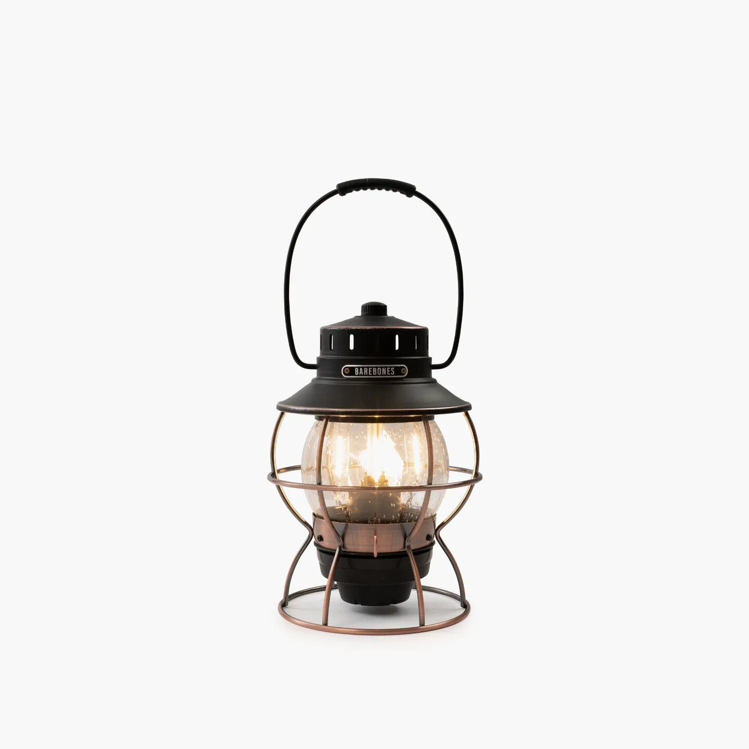 Barebones Railroad Lantern glazen lens Clear glas