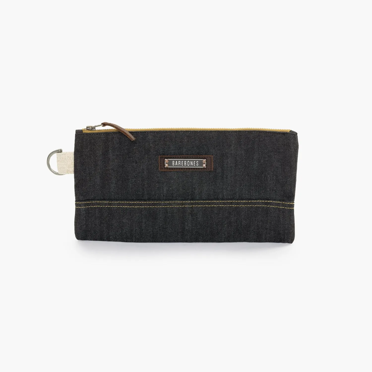 Barebones Neelum Zipper Pouch etui denim
