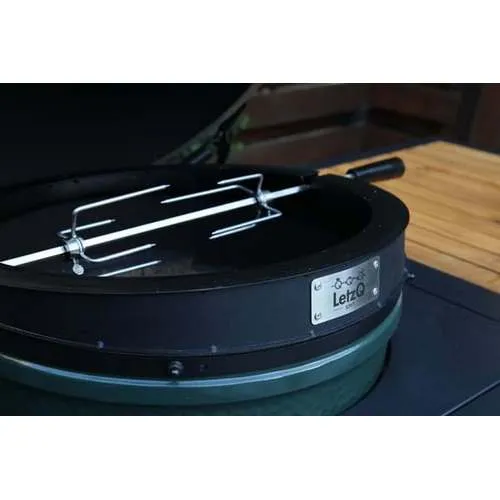 LetzQ Spit 13 inch draaispit RVS voor kamado