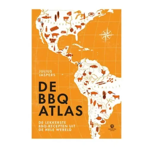 Sartons De BBQ Atlas bbq boek wereldgerechten
