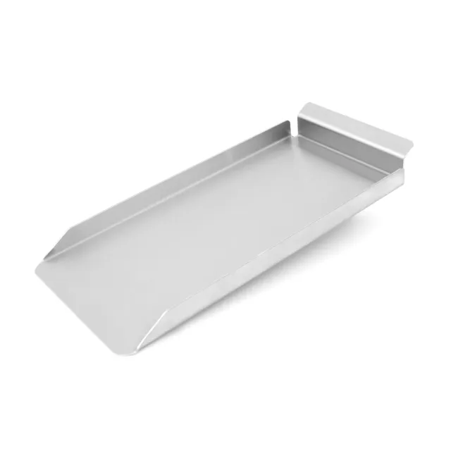 Broil King bakplaat smal rvs 3-zijdig 38 cm