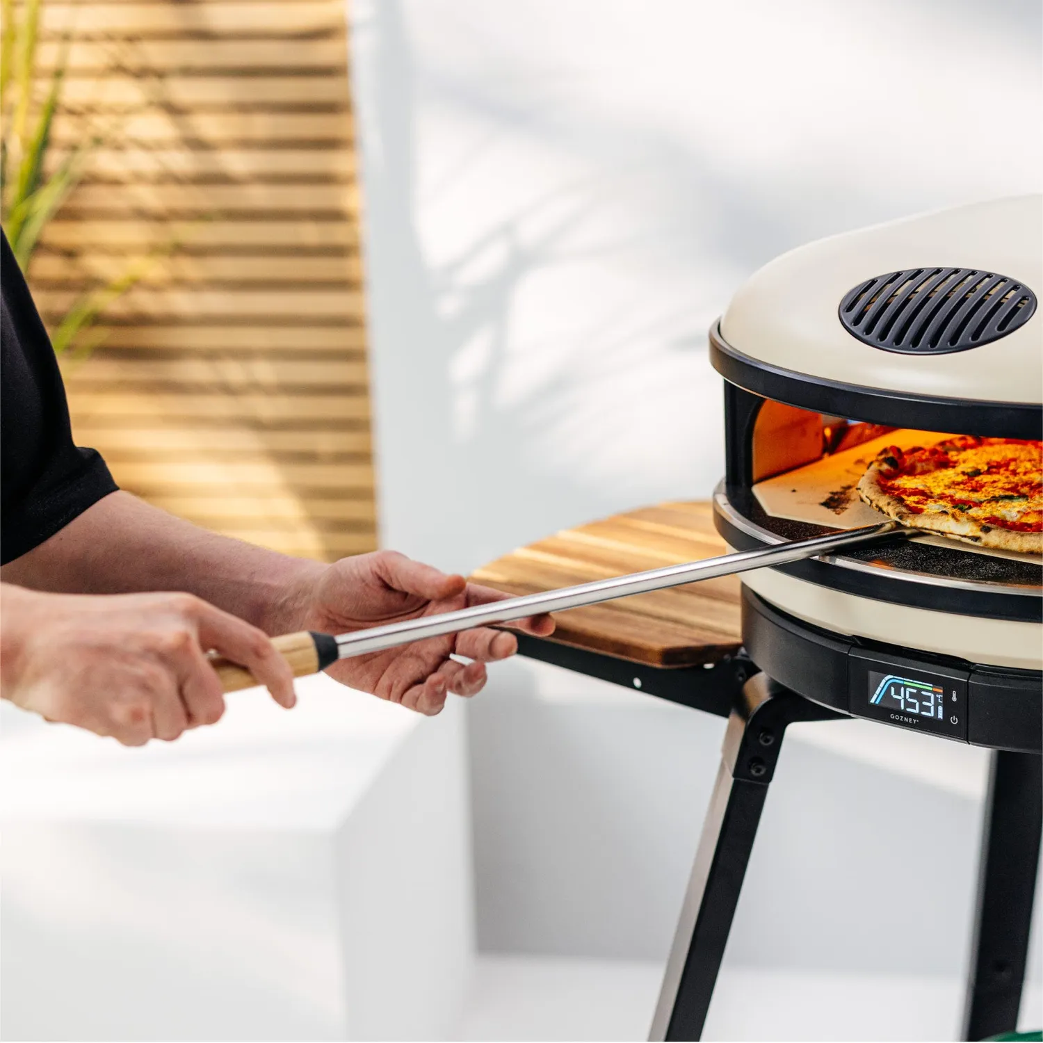 Gozney Balance Turning Peel pizzaschep geperforeerd
