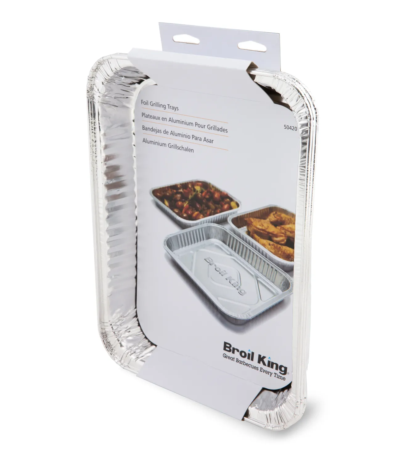 Broil King aluminium lekschaal groot 3-pack