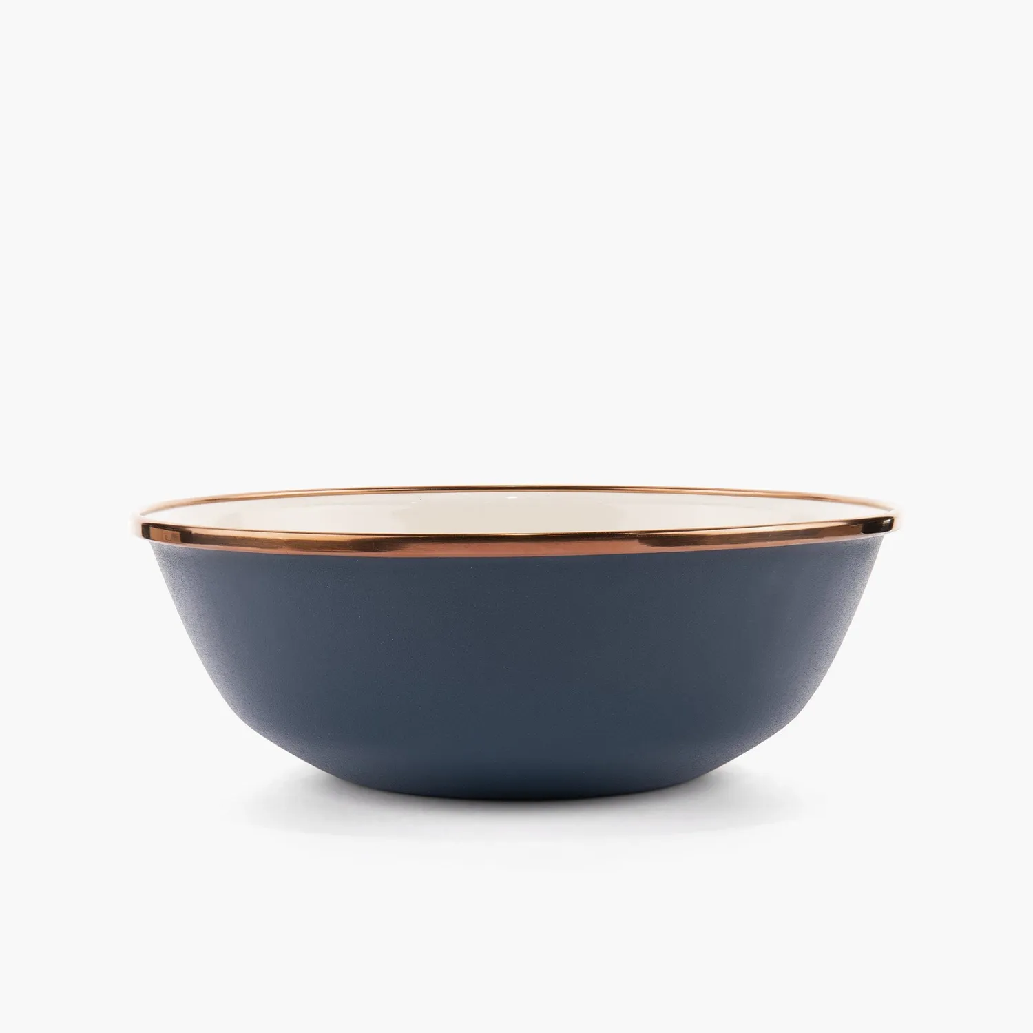 Bare Bones Living Enamel 2-Tone kommenset indigo blue 2-delig