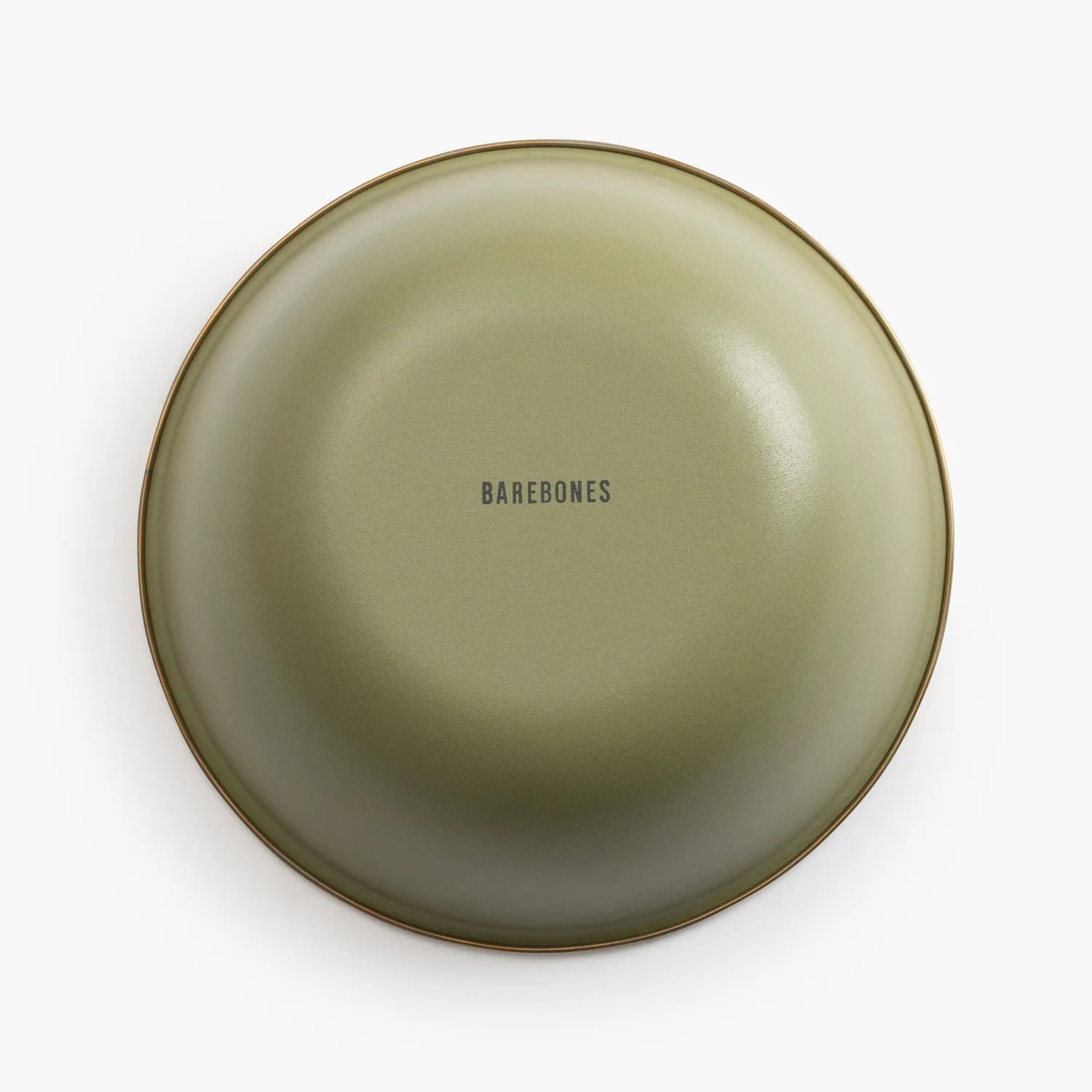 Bare Bones Enamelware 2-Tone mokken 2 stuks olijfgroen emaille