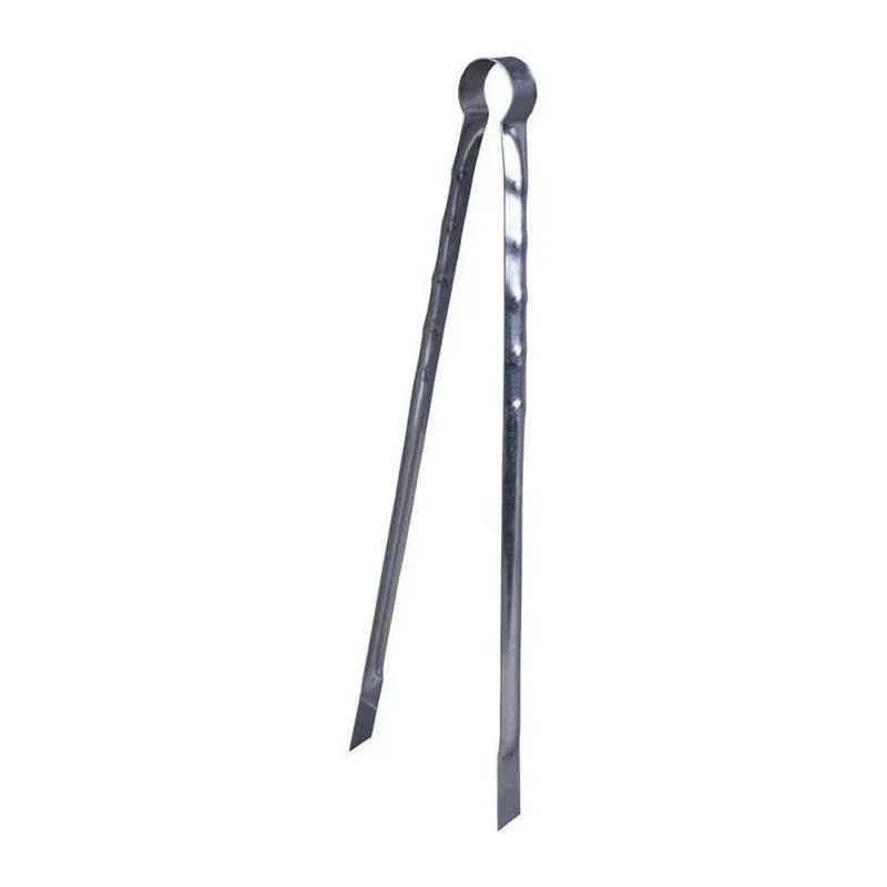 Konro ijzeren tang 45cm barbecue houtskool