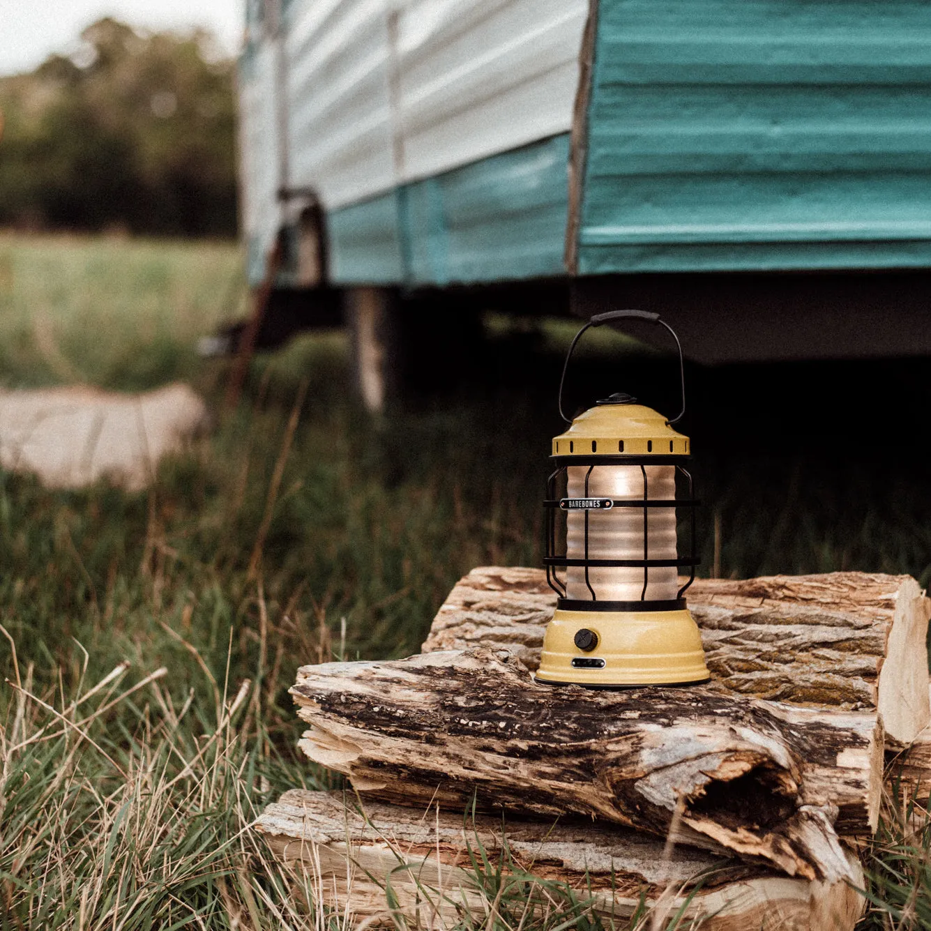 Bare Bones Forest Lantern LED-lantaarn oplaadbaar staal