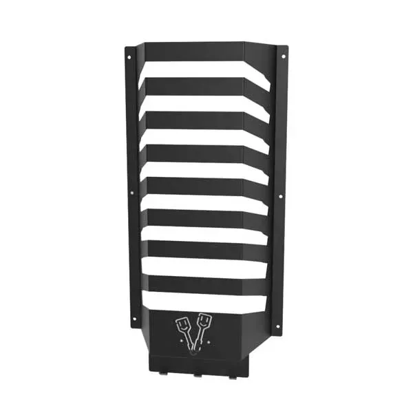 Sartons Accessoirehouder BBQ maat L zwart staal