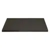 Konro K1 snijplank 50x25cm zwart polyethyleen