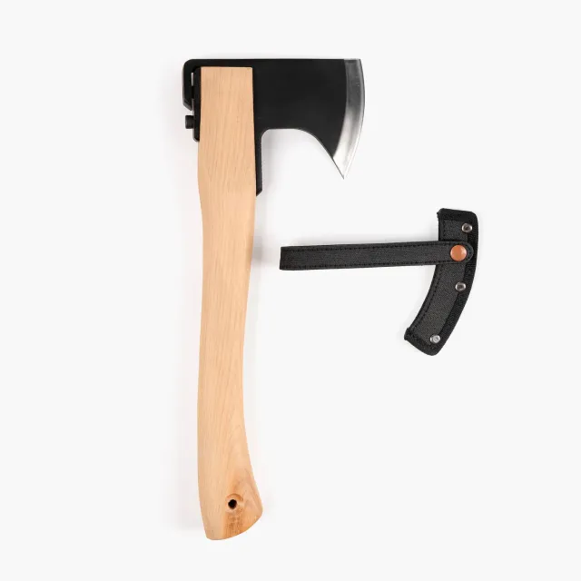 Bare Bones Living Workman Hatchet bijl hickory staal