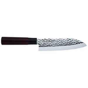 Konro Santokumes Hamerslag Zwart 16,5 cm