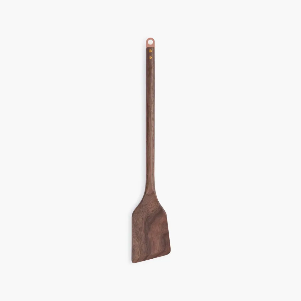 Bare Bones Living Wooden Spatula spatel walnoot koper