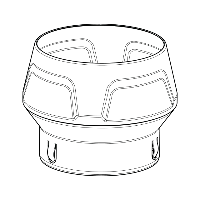 Gozney Dome Gen 2 Flue Top schoorsteendeel