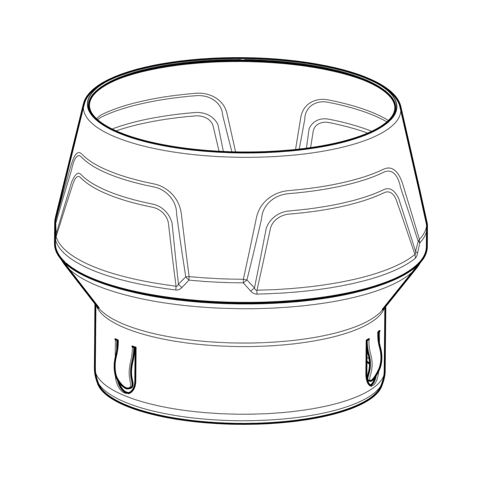 Gozney Dome Gen 2 Flue Top schoorsteendeel