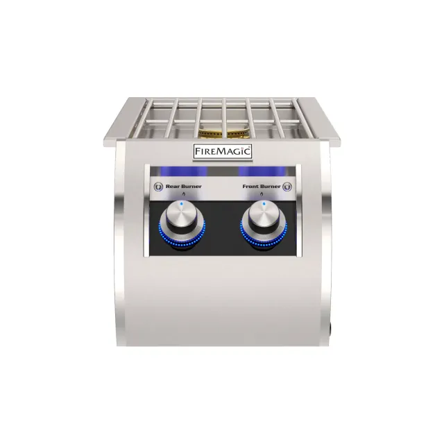 Fire Magic Echelon Diamond zijbrander dubbel gas