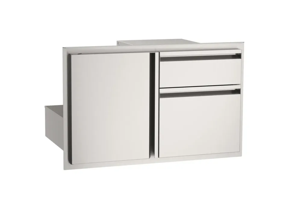 Fire Magic Door Double Drawer buitenkeukendeur met lades rvs