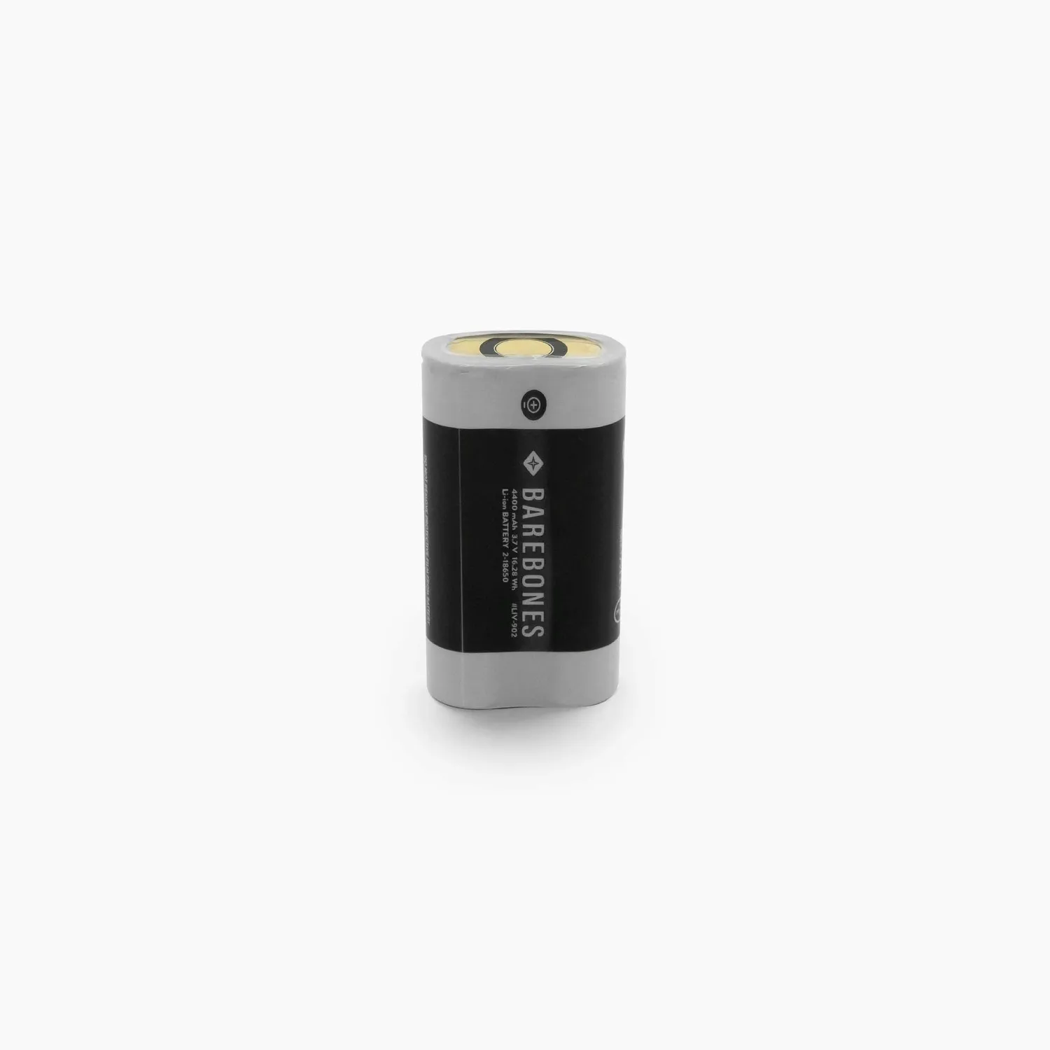 Bare Bones Living Replacement Li-ion Battery 2-18650 lantaarnaccu