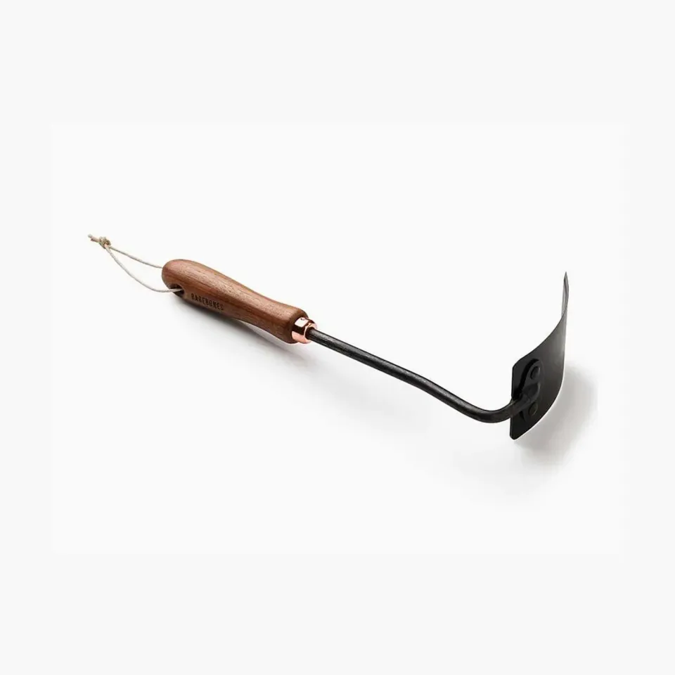Bare Bones Living Square Hand Hoe handschoffel walnut black