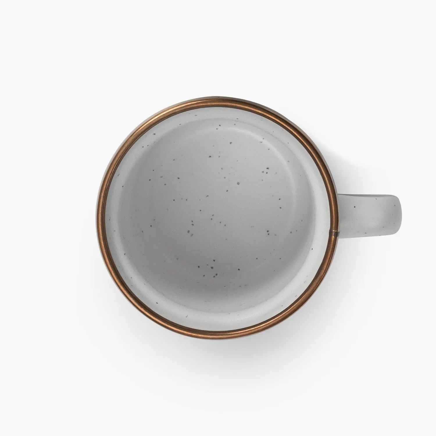 Bare Bones Living Enamel Espresso kopjes set 2-delig eggshell