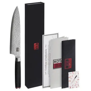 Konro Kotai Gyuto 20cm koksmes hamerslag 60 HRC