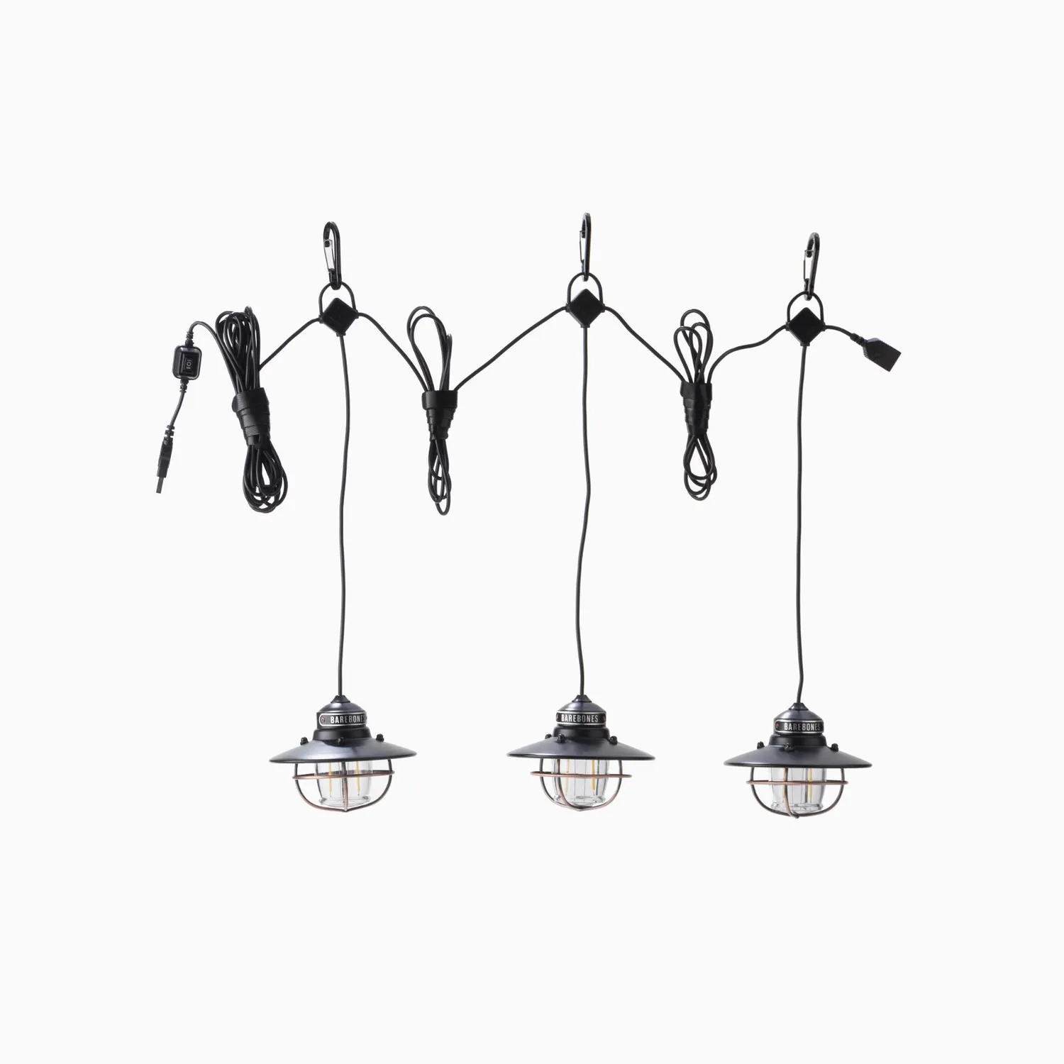 Bare Bones Living Edison Pendant lichtsnoer led usb buiten