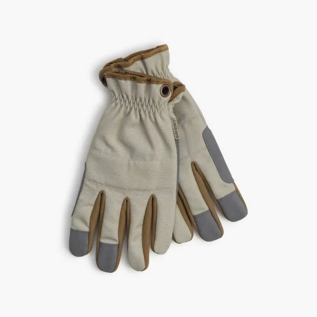 Bare Bones Living Leepa tuinhandschoenen Stone vegan leer