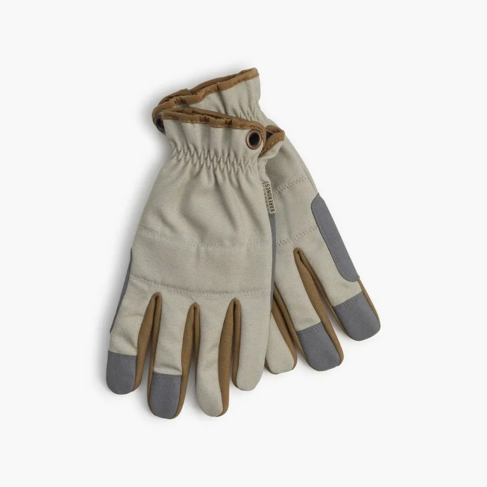 Bare Bones Living Leepa tuinhandschoenen Stone vegan leer